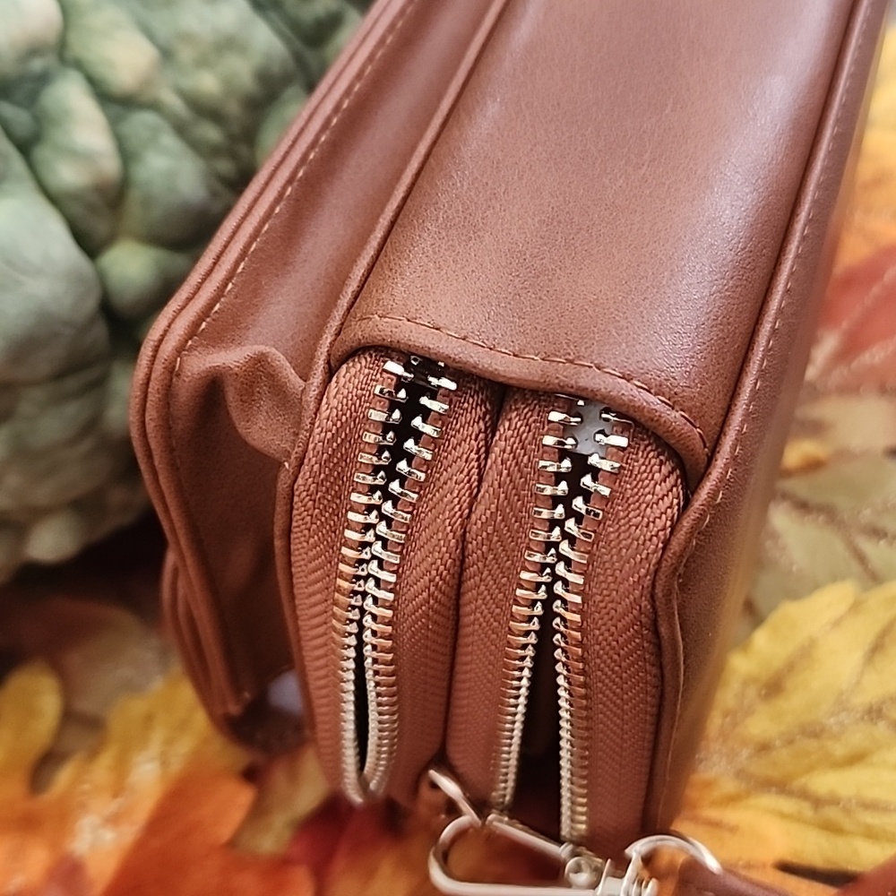 Tan Crossbody Bag - Picture 8 of 10